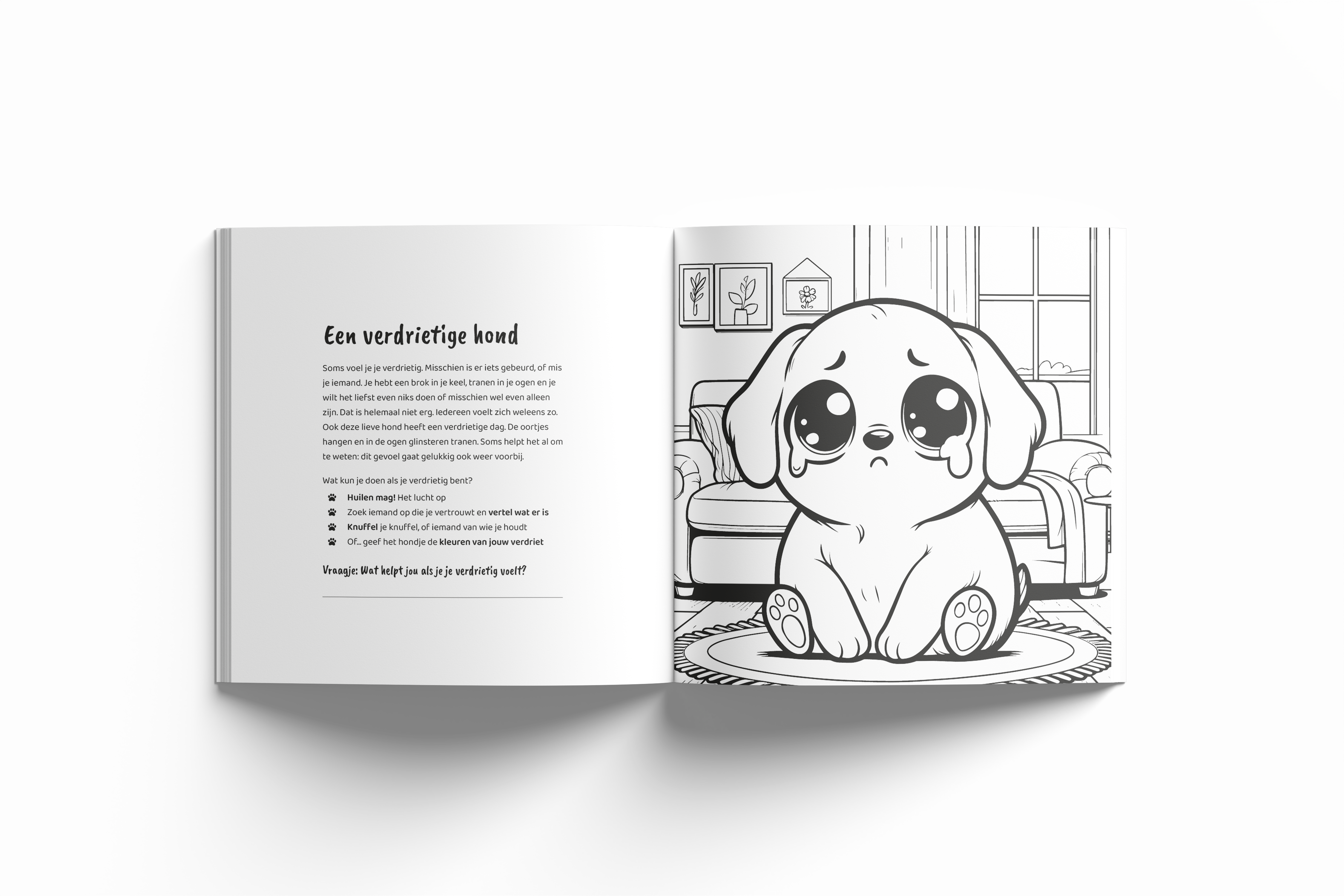 Emotimals emoties kind verdrietig